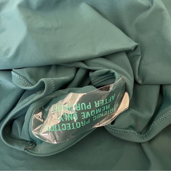 NWT CALIA Women's Large Strappy Back Swim Dress Sea Green Beach Pool Vacation - Picture 7 of 11